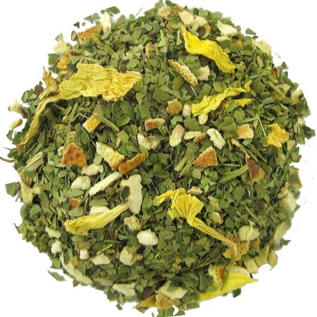 Yerba Mate Naranja - Té de hierbas 100 gramos - Café du Jour té a granel