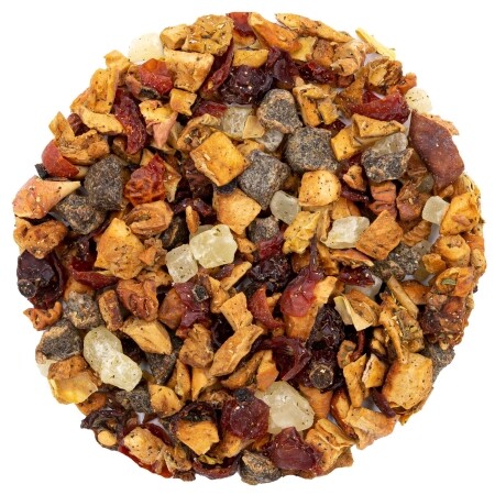 Cóctel de melocotón - té de frutas 100 gramos - Café du Jour té suelto