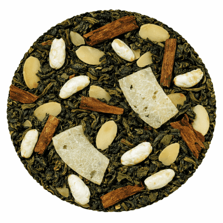 Almendra Coco Oolong - Té verde 100 gramos - Café du Jour té suelto