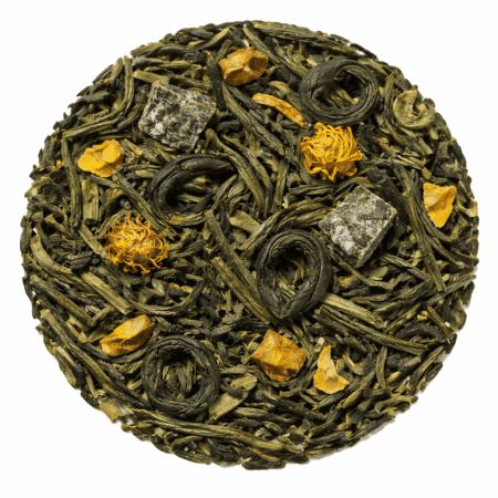 Peach Bloom - Té verde y blanco 100 gramos - Té a granel Café du Jour