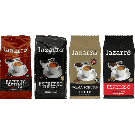 Lazarro Pack Degustación - café en grano - 4 x 1 kg