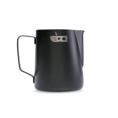 Jarra de leche - acero inoxidable negro mate - 600 ml