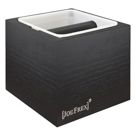 JoeFrex recipiente de batido - madera de haya clásica - negro