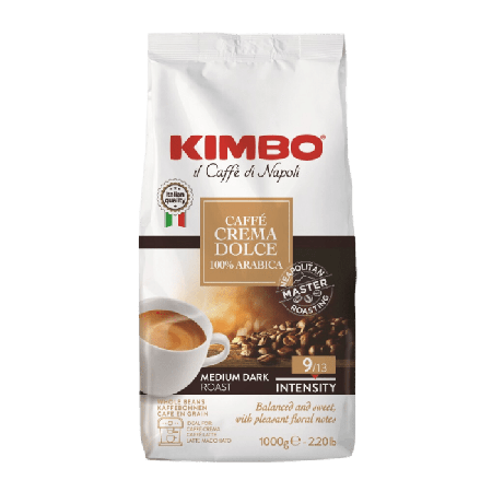 Kimbo Dolce Crema - café en grano - 1 kilo