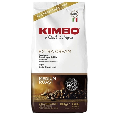 Kimbo Espresso Bar Extra Cream - granos de café - 1 kilo