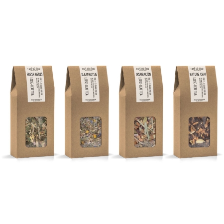 Café du Jour té suelto fresco - cuarteto picante - 4 x 100g