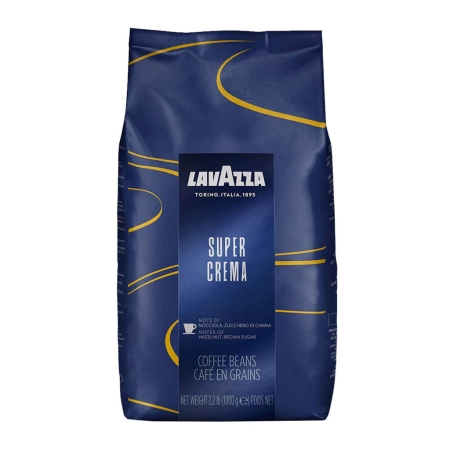 Lavazza Super Crema Espresso - Granos de café - 1 kilo
