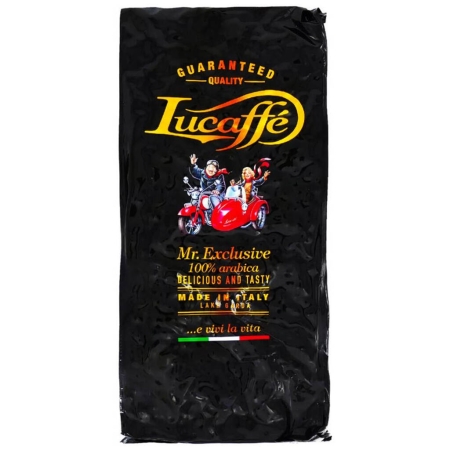 Lucaffé 100% arábica Mister Exclusive - café en grano - 1 kilo