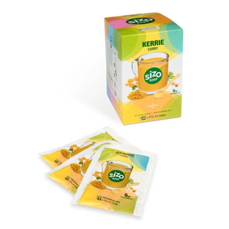 Sizo Sopa de curry - sopa instantánea - 21 sobres