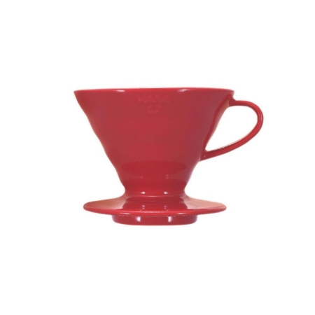 Gotero Hario V60 - porcelana roja - tamaño 02