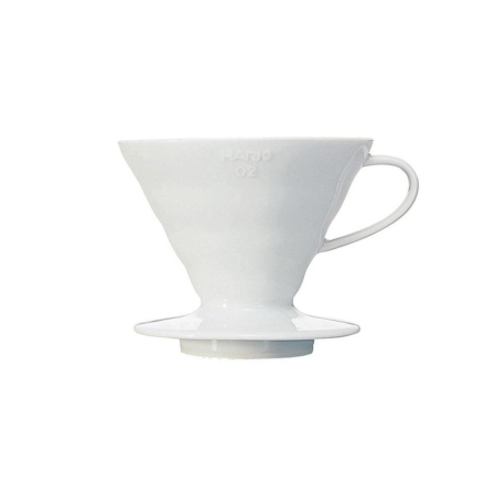 Gotero Hario V60 - porcelana blanca - tamaño 02