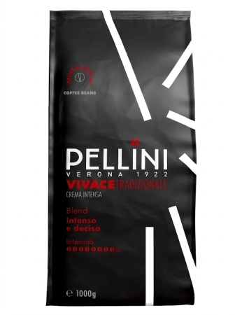 Pellini Vivace Tradizionale Crema Intensa - granos de café - 1 kilo