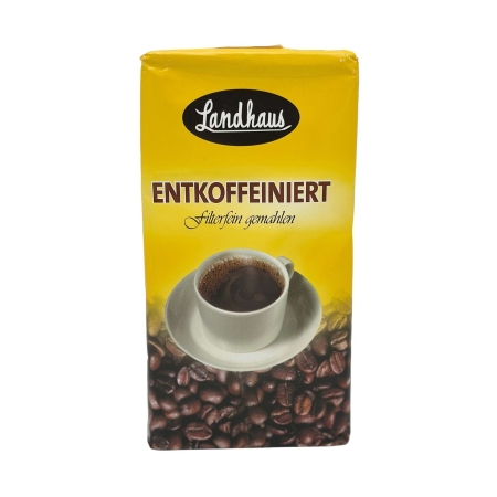 Landhaus Entkoffeiniert Descafeinado - café molido - 500 gramos