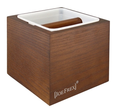 JoeFrex recipiente de batido - madera de haya clásica - marrón
