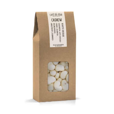 Anacardos - chocolate blanco - 250 gramos