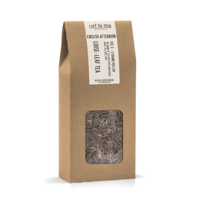 English Afternoon - té negro 100 gramos - Café du Jour té suelto