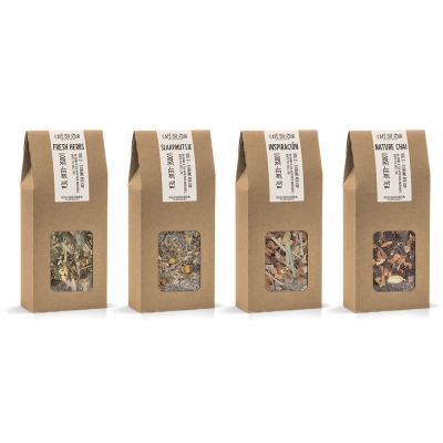 Café du Jour té suelto fresco - cuarteto picante - 4 x 100g