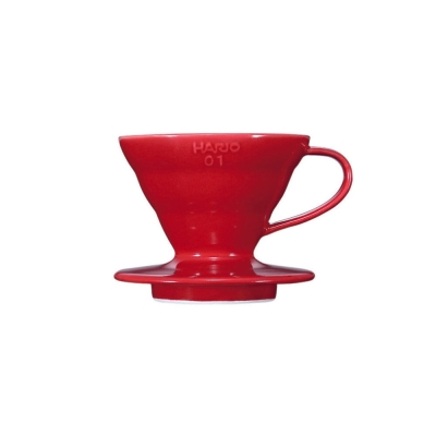 Gotero Hario V60 - rojo porcelana - tamaño 01