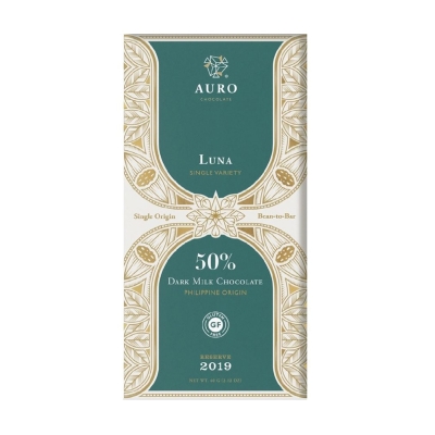 Auro - Luna - 50% chocolate negro con leche