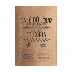 Café du Jour Café de goteo en monodosis - 100% arábica ETIOPÍA - ¡café de filtro para llevar!