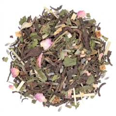 Pu Erh & Menta - Té Pu-Erh 100 gramos - Café du Jour té suelto