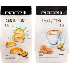 Dúo de Galletas Italianas - Cantuccini & Amarettini
