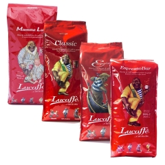 Paquete degustación Lucaffé - café en grano - 4 x 1 kilo