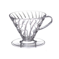 Gotero Hario V60 - plástico transparente - tamaño 02 (VD-02T/VDR-02T)