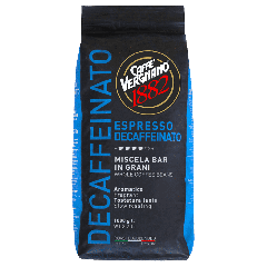 Caffè Vergnano 1882 Decaffeinato Espresso - café en grano - 1 kilo