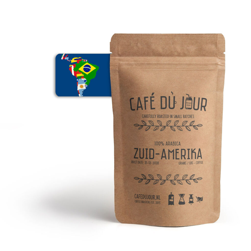 Cafe du Jour Zuid-Amerika koffiebonen