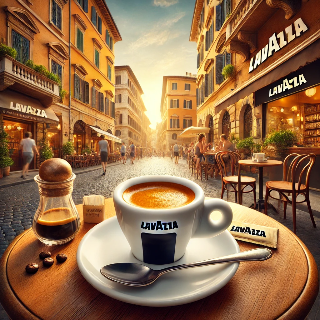 Lavazza en la calle comercial