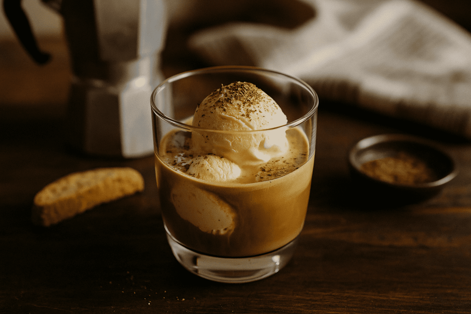 Cómo hacer affogato