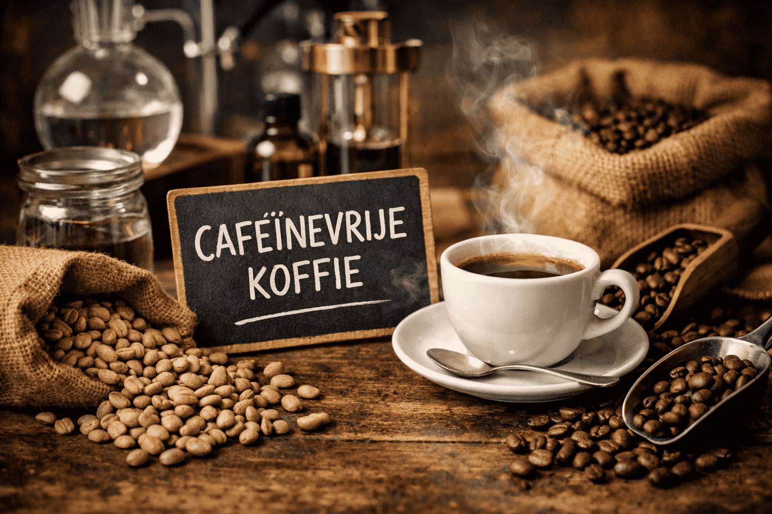 café descafeinado