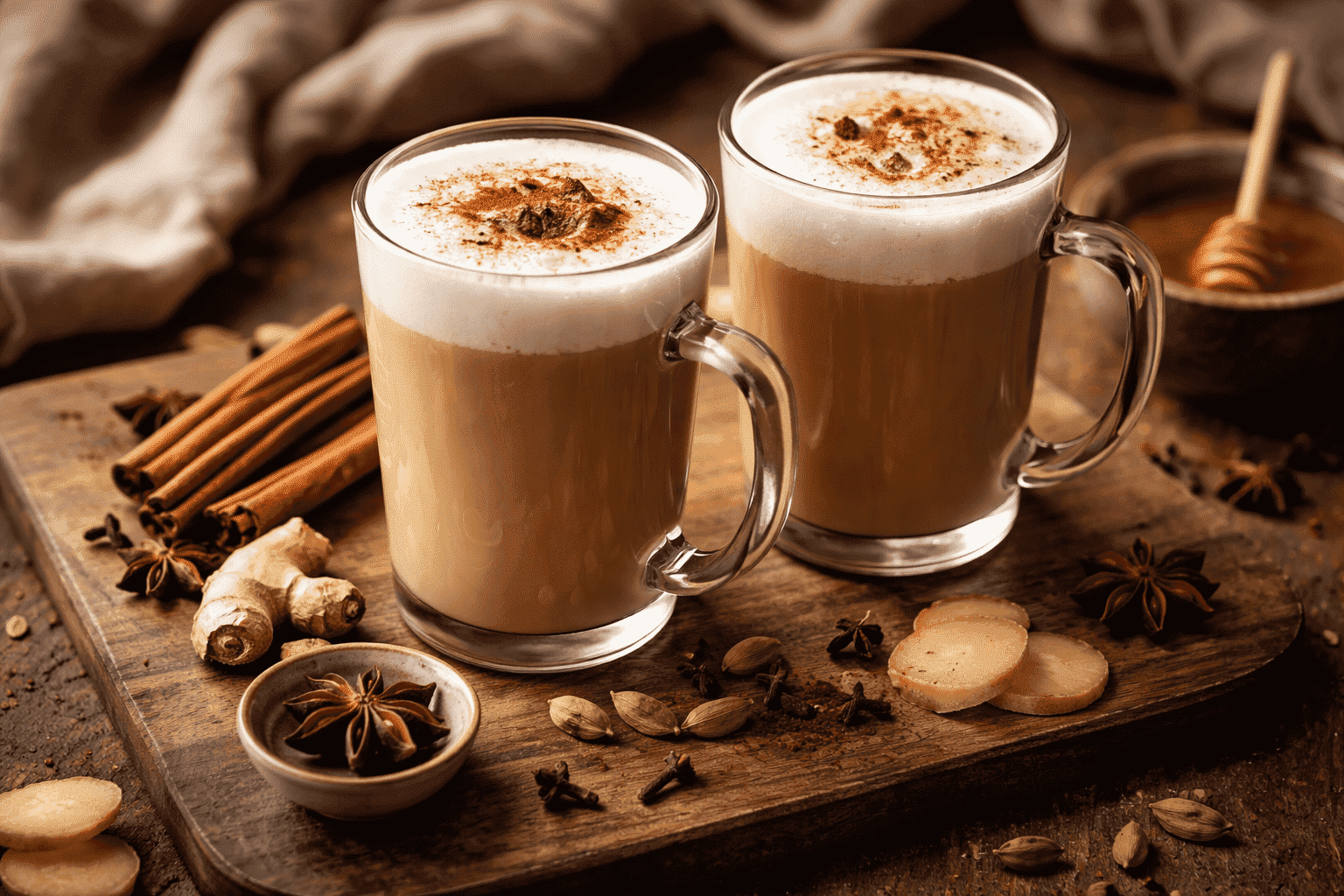 Chai latte: ¡hazlo tú mismo con especias auténticas!
