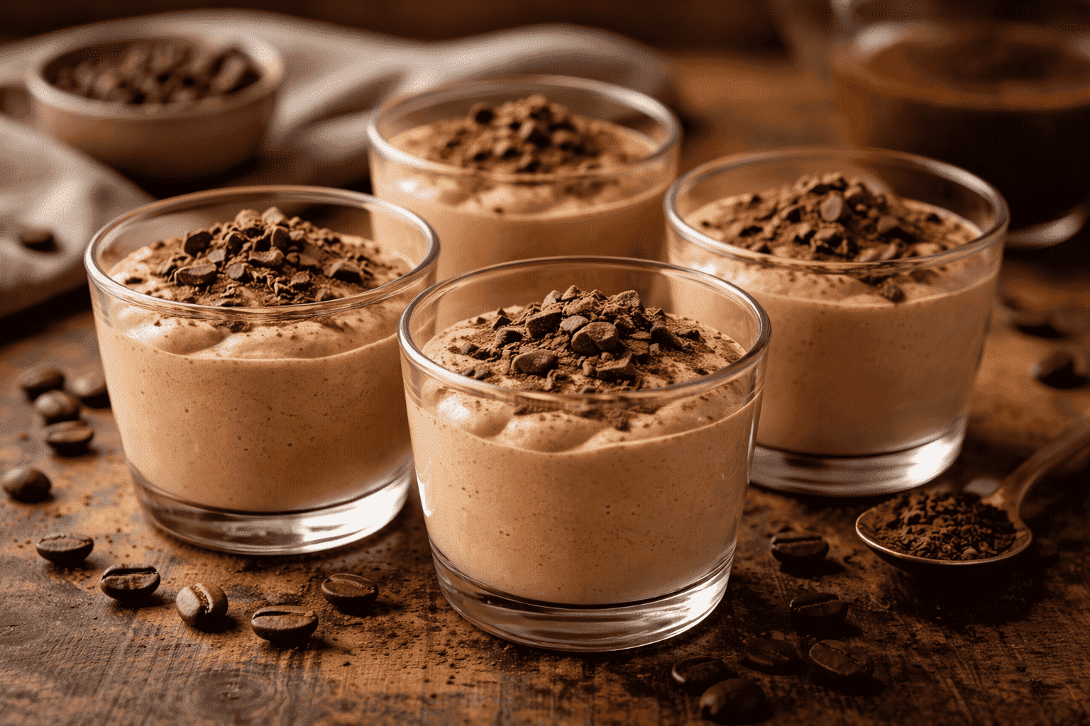 Mousse de café: receta de postre cremoso