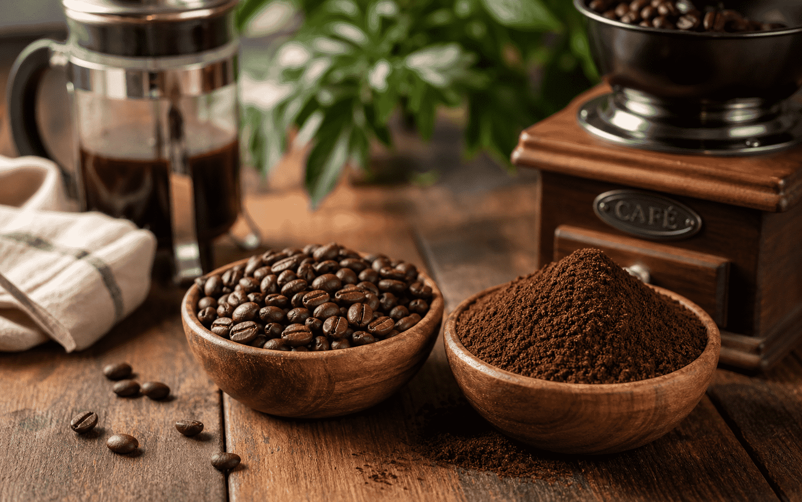 ¿Cuál es la diferencia entre café recién molido y café molido previamente?