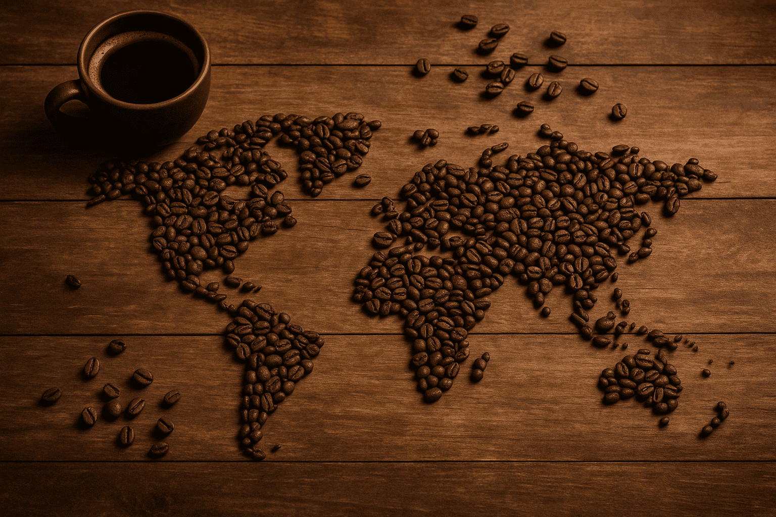 Países productores de café
