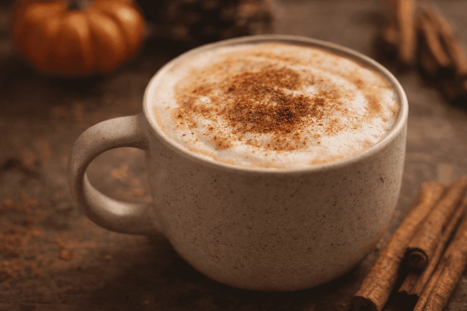 Pumpkin spice latte: una bebida otoñal especiada
