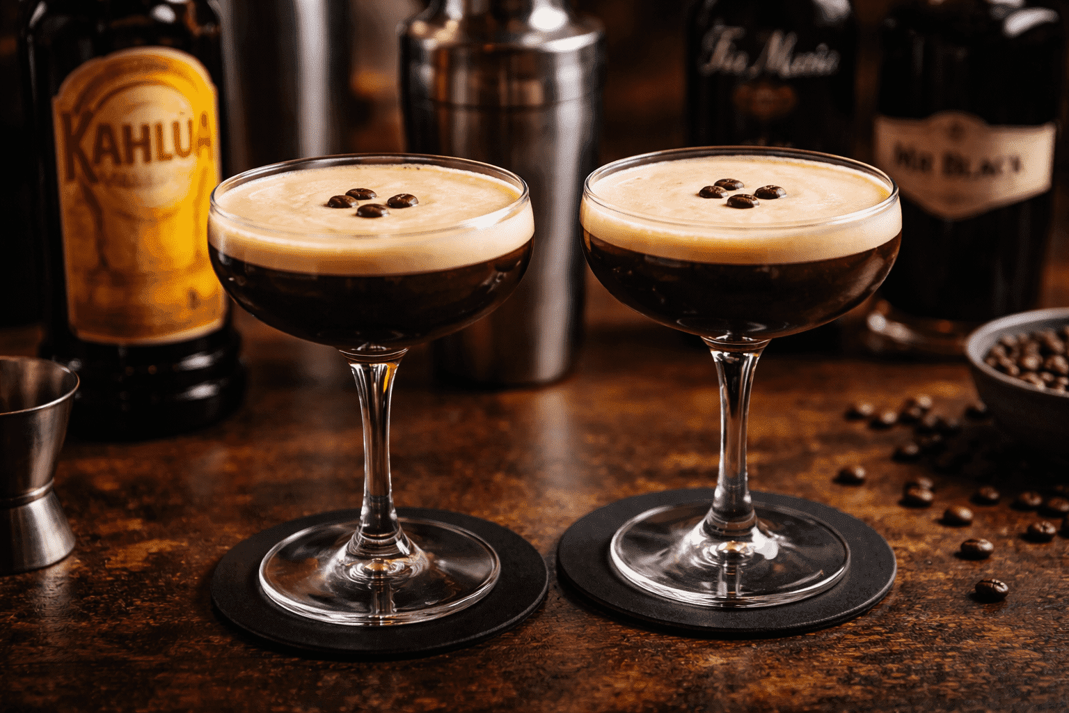 ¿Qué licor de café va en un Espresso Martini?