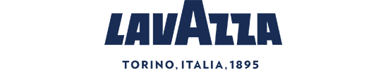 Een afbeelding van het logo van Lavazza.